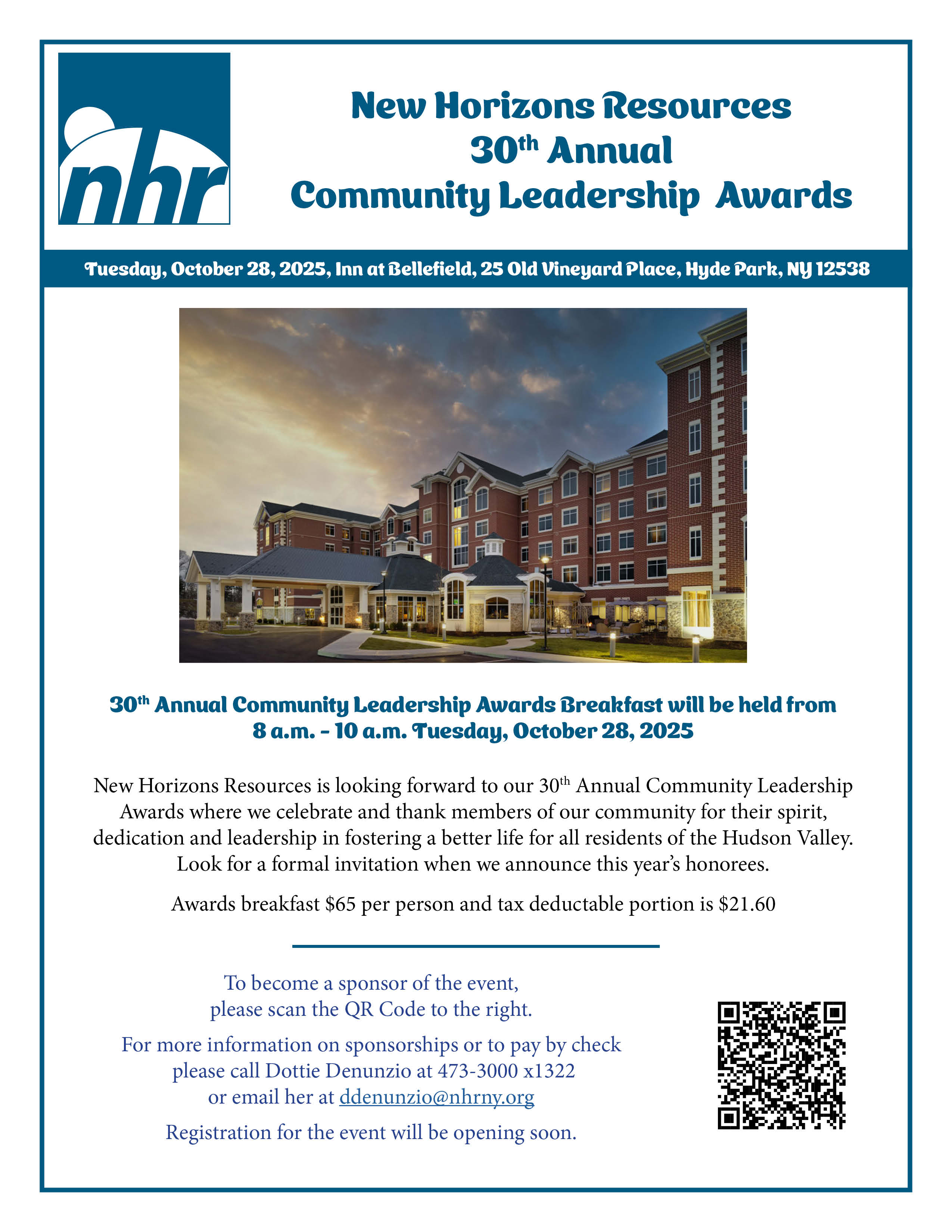 leaderhip breakfast announcement